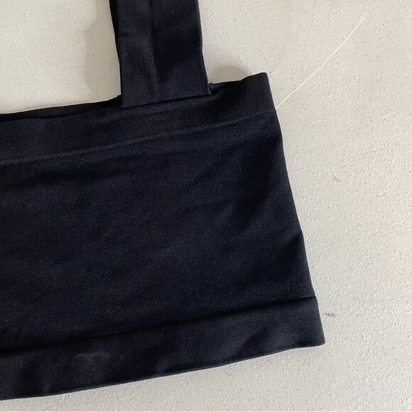 Intimately Free People Black Straight Lines Bralette Bra Size M/L New - Picture 6 of 15